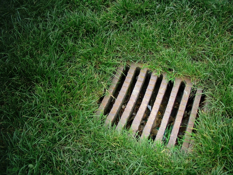 Can-turf-over-old-grass-impact-drainage